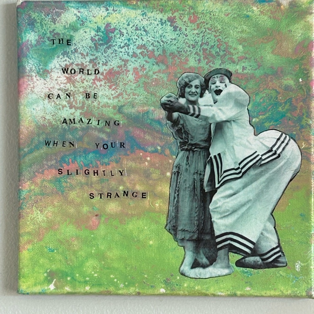 8x8 Mixed Media